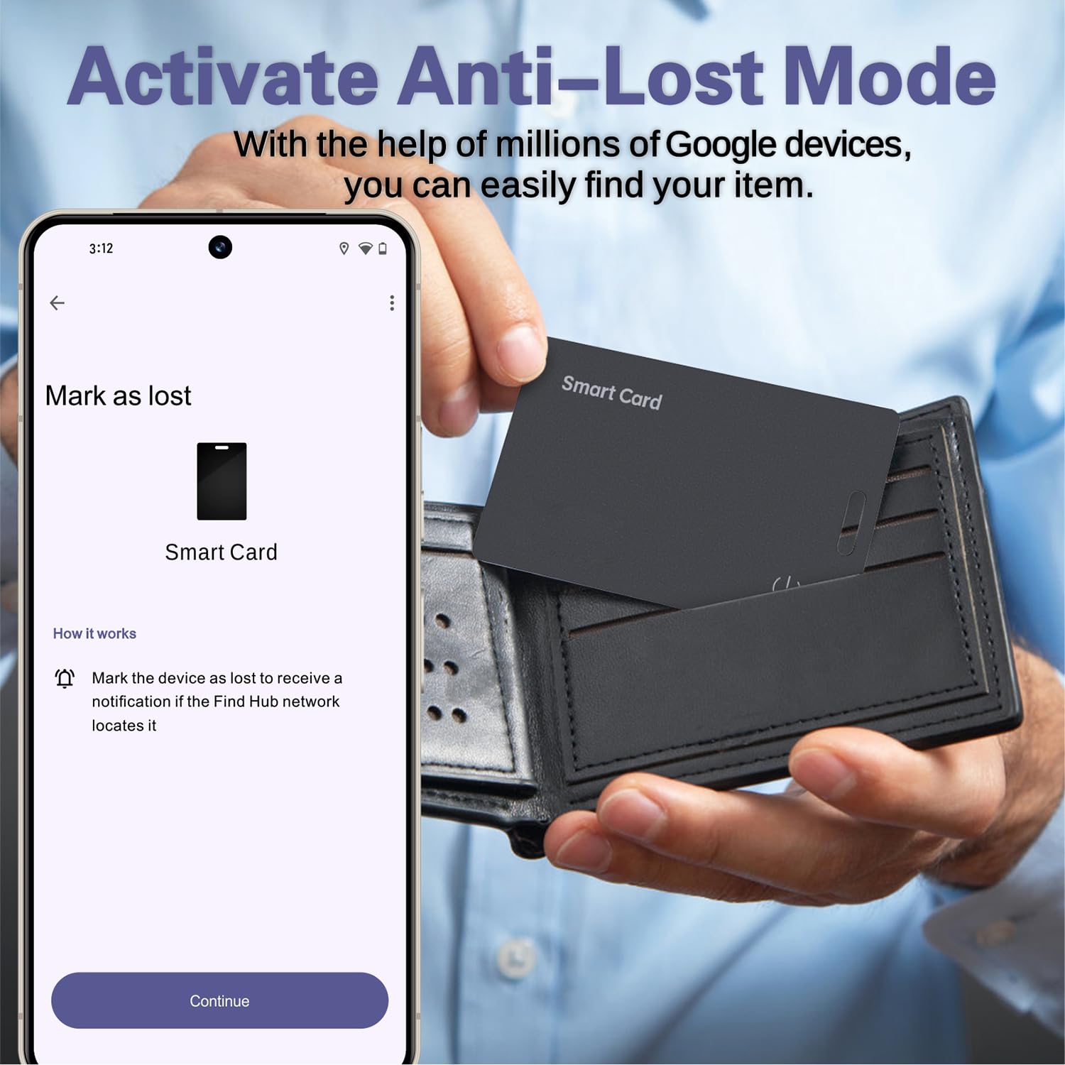 Amazon.com: Reyke Wallet Tracker Android Card, Tracking Card